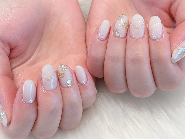 ミラー花ｘニュアンスデザイン90HK